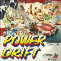 Power Drift JP PC Engine JP box art